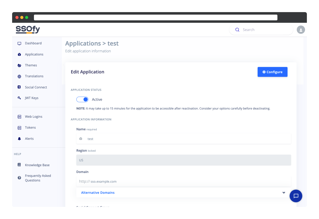 Application Information